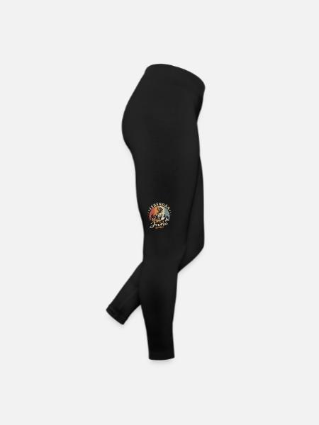 Legendär seit Juni 2023 - Geburtstag 2023 - Frauen Jersey Leggings - Schwarz - Rechts