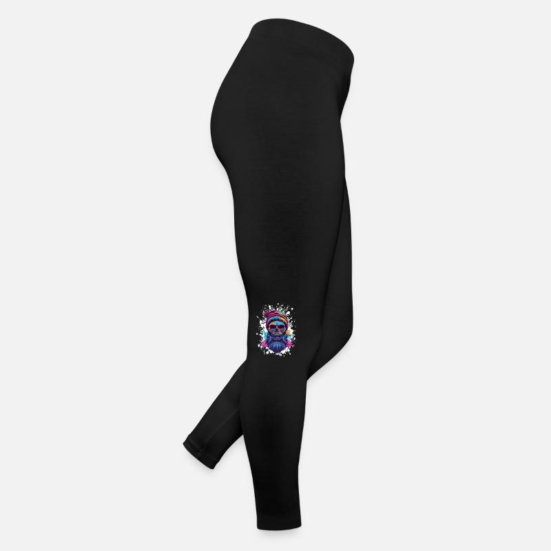 Crâne de bûcheron Legging en jersey Femme