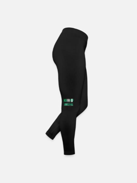 Nigeria - Women’s Jersey Leggings - black - Right