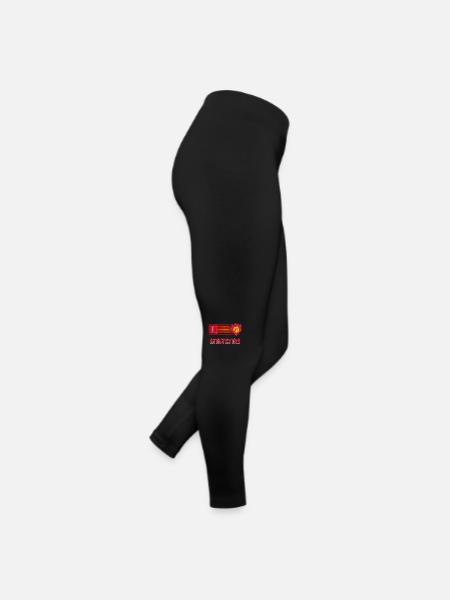 Kyrgyzstan - Women’s Jersey Leggings - black - Right