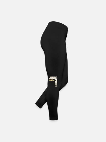 Jahrgang Juni 2006 Geschenk Juni 2006 Geburtstag - Frauen Jersey Leggings - Schwarz - Rechts