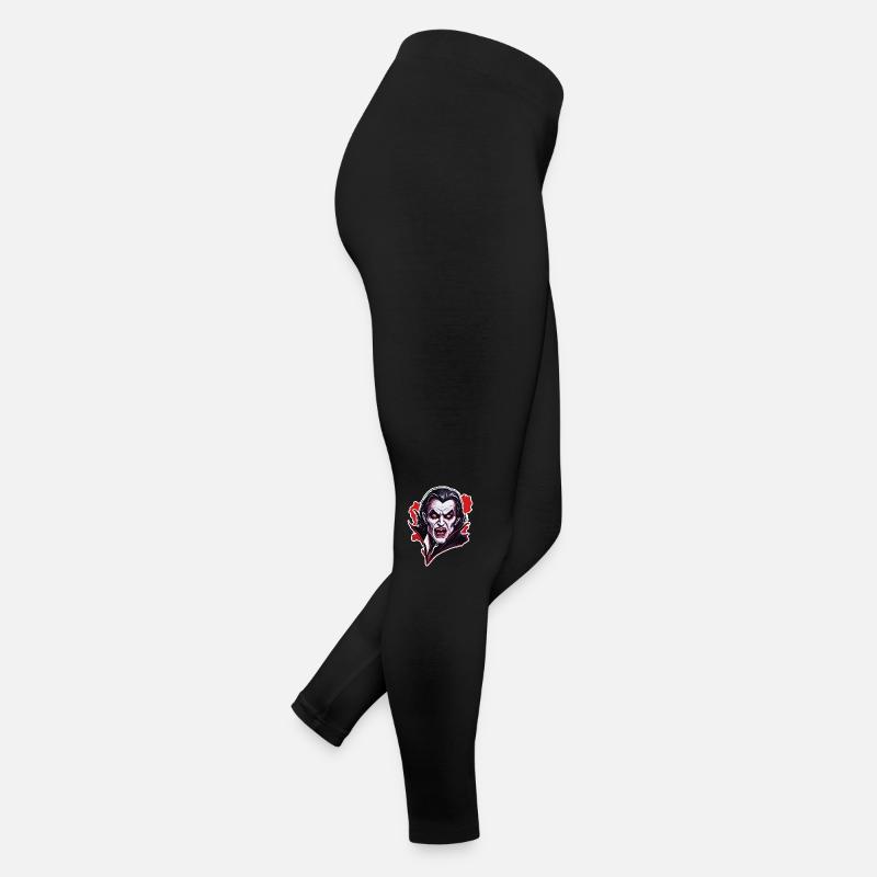 Vampire / Dracula / Suceur de sang / Halloween / Mythe Legging en jersey Femme