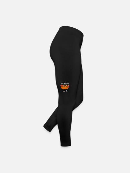 Wurst day ever - Women’s Jersey Leggings - black - Right
