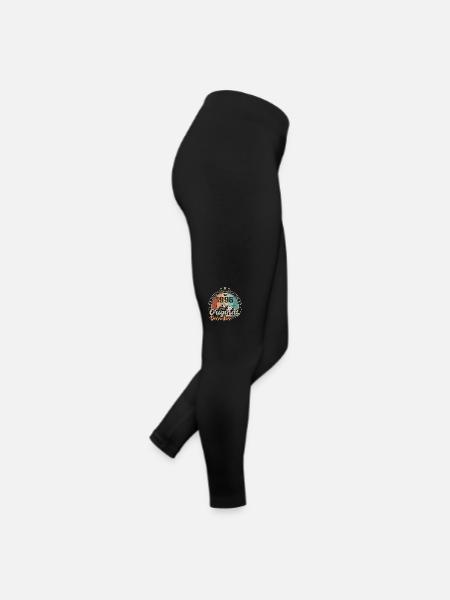 December 1996 Birthday Gift - December 1996 - Women’s Jersey Leggings - black - Right