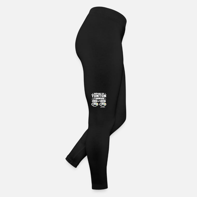 Prépare-toi Tonton J'arrive - Annonce Grossesse Legging en jersey Femme