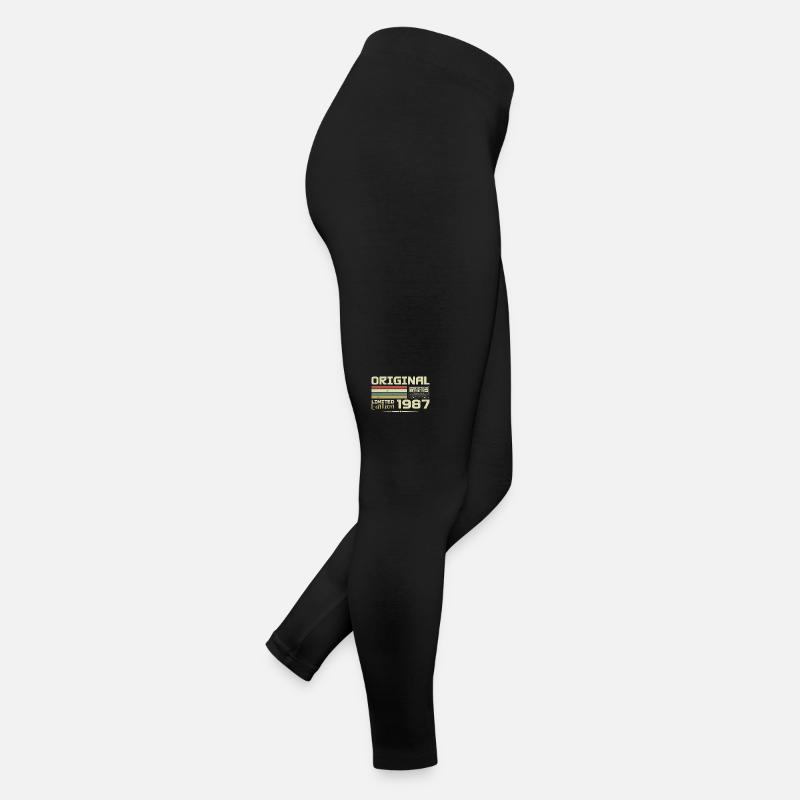 Retro 1987 Geburtstagsgeschenk Geboren 1987 Original Frauen Jersey Leggings