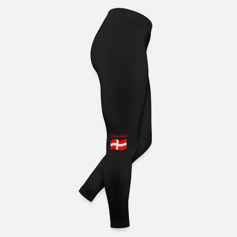 Drapeau du Danemark Legging en jersey Femme