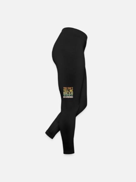 You are not my grandkids - Legging en jersey Femme - noir - Droite
