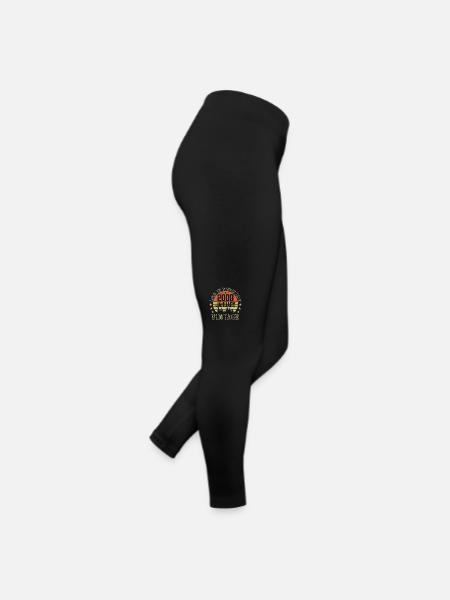 Nées En Janvier Cadeau D'anniversaire Janvier 2000 - Legging en jersey Femme - noir - Droite