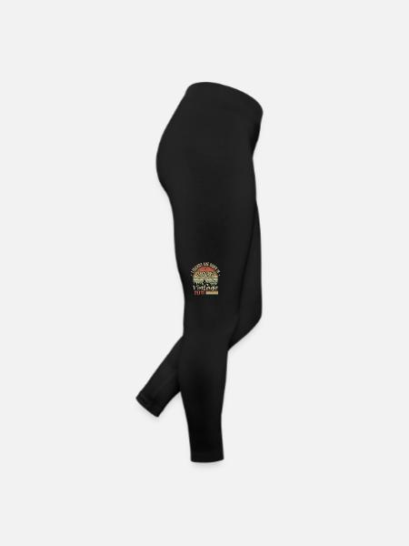 Les Légendes Sont Nées En Janvier 2011 - 2011 - Legging en jersey Femme - noir - Droite