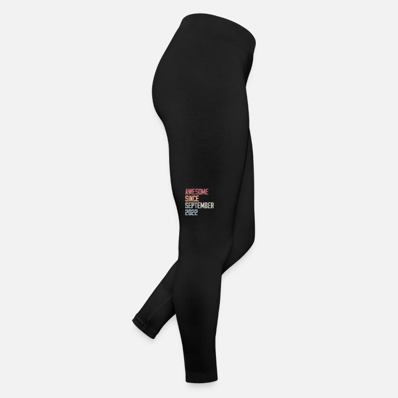 Bogosse geboren im September 2022 Geburtstagsgeschenk Frauen Jersey Leggings