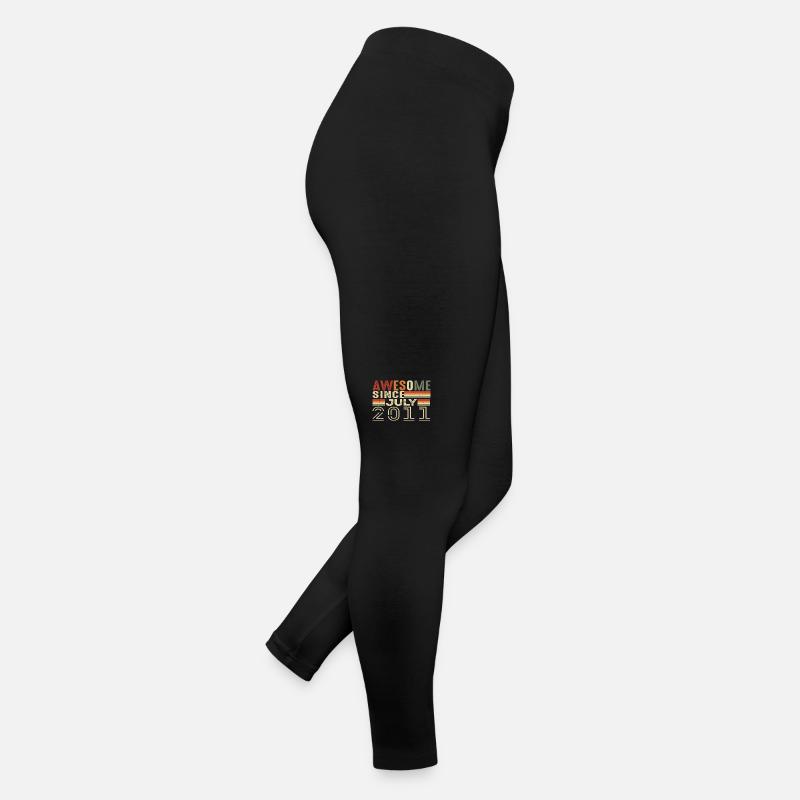 Juli 2011 Geburtstagsgeschenk Juli 2011 Jahrgang Frauen Jersey Leggings