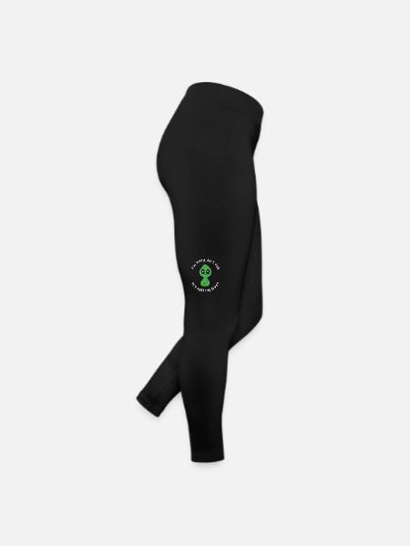 Tut mir leid, habe ich meine Augen laut verdreht - Frauen Jersey Leggings - Schwarz - Rechts