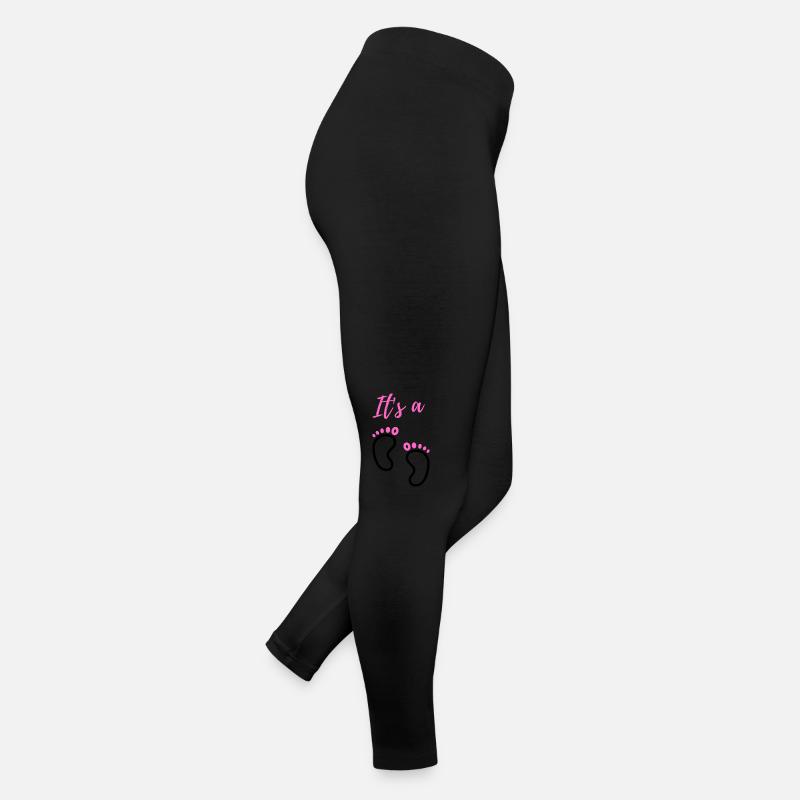 Annonce de bébé - Filles - Grossesse Legging en jersey Femme