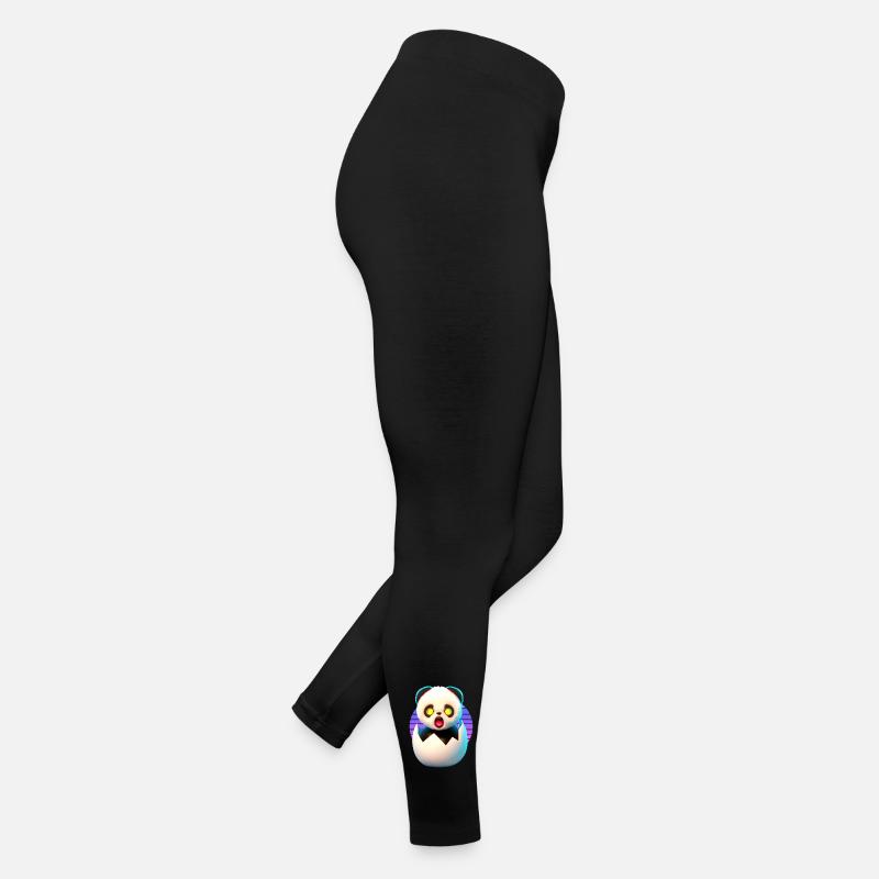 Bienvenue chez Life Panda Legging en jersey Femme
