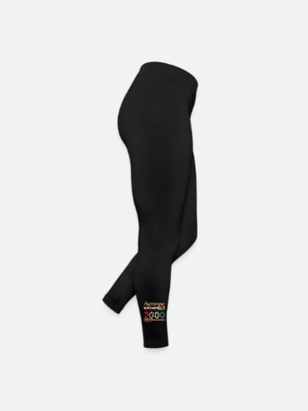 Original November 2000 22nd Birthday Gift - Women’s Jersey Leggings - black - Right