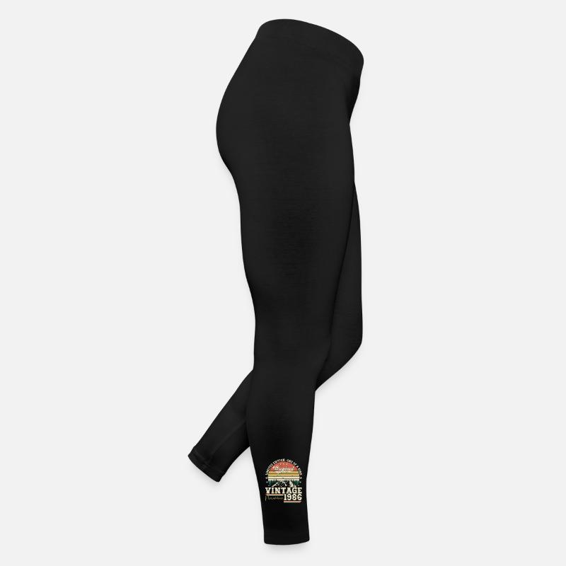 Original novembre 1986 Cadeau du 36e anniversaire Legging en jersey Femme