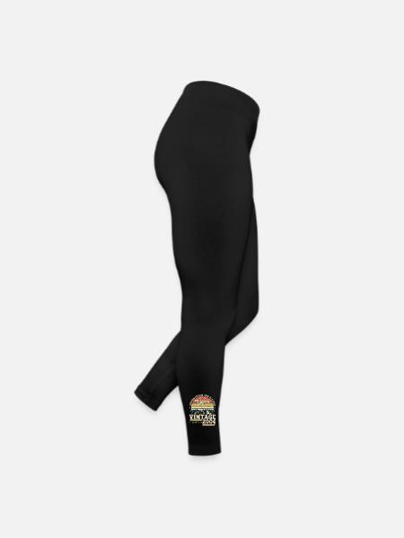 Original November 2004 18th birthday gift - Women’s Jersey Leggings - black - Right