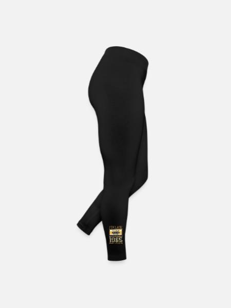 November Born 1965 57th birthday gift - Women’s Jersey Leggings - black - Right