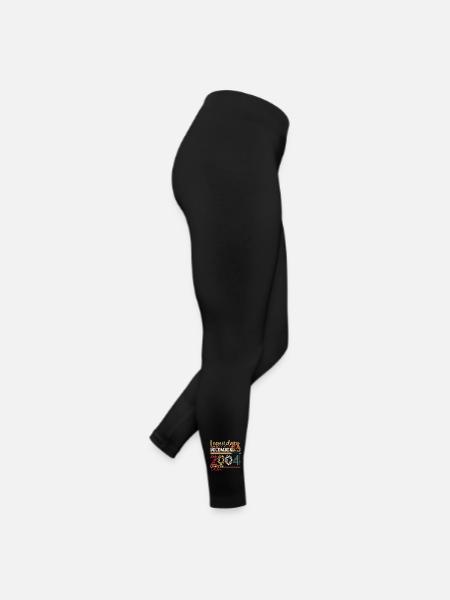 Original Décembre 2004 18e anniversaire Cadeau - Legging en jersey Femme - noir - Droite