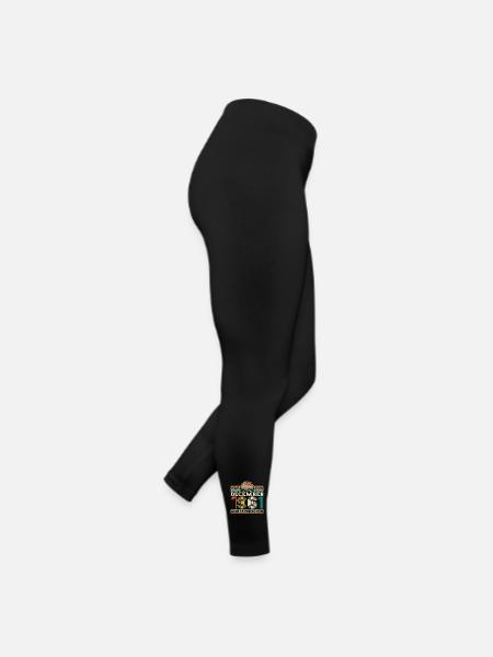 Born December 1961 61st birthday gift - Women’s Jersey Leggings - black - Right