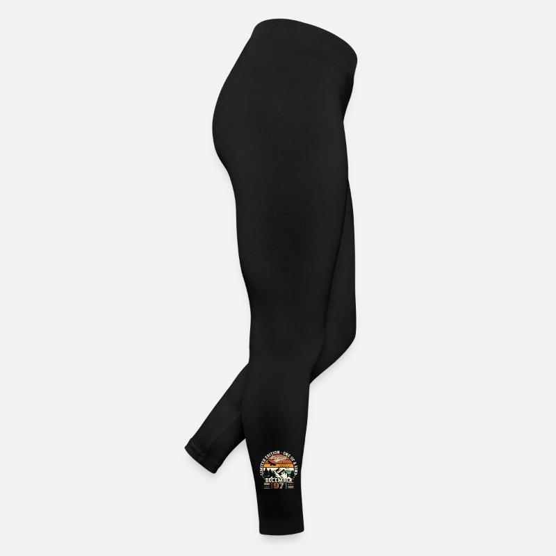 Original Décembre 1971 51e anniversaire Cadeau Legging en jersey Femme