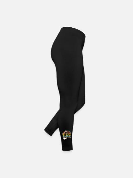 Né 1975 Janvier 48ème anniversaire Homme cadeau - Legging en jersey Femme - noir - Droite