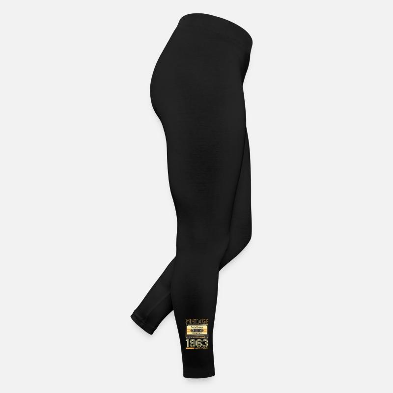 Janvier né 1963 60e anniversaire cadeau Legging en jersey Femme