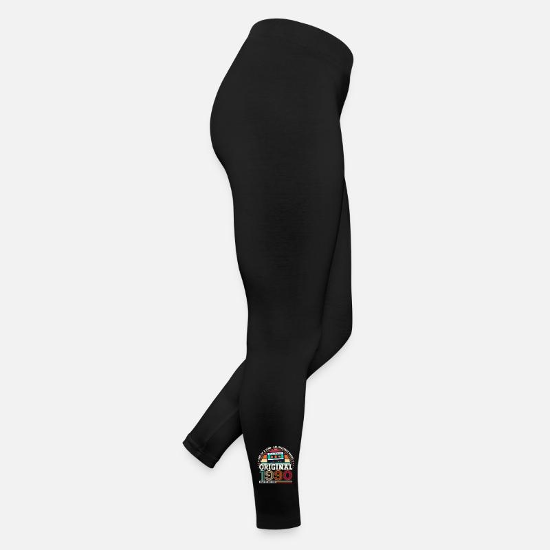 33e anniversaire cassette février né 1990 Legging en jersey Femme