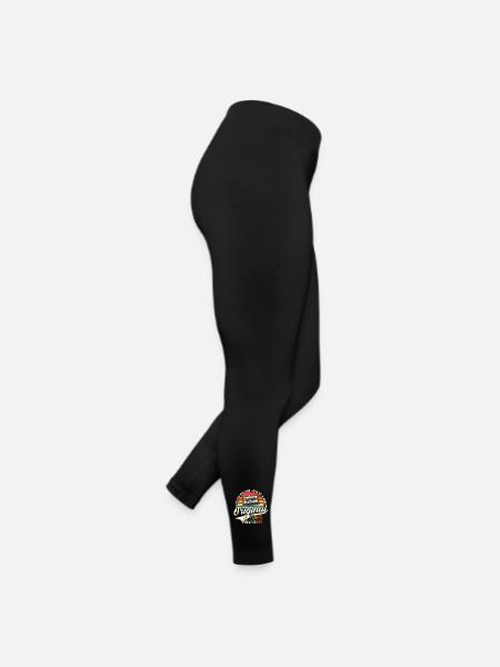 38ème Anniversaire Homme Mars Vintage 1985 Cassette - Legging en jersey Femme - noir - Droite