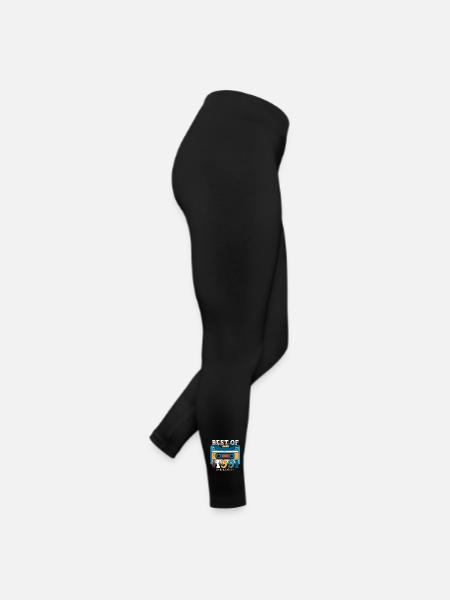 32nd Birthday Man Cassette June 1991 - Women’s Jersey Leggings - black - Right