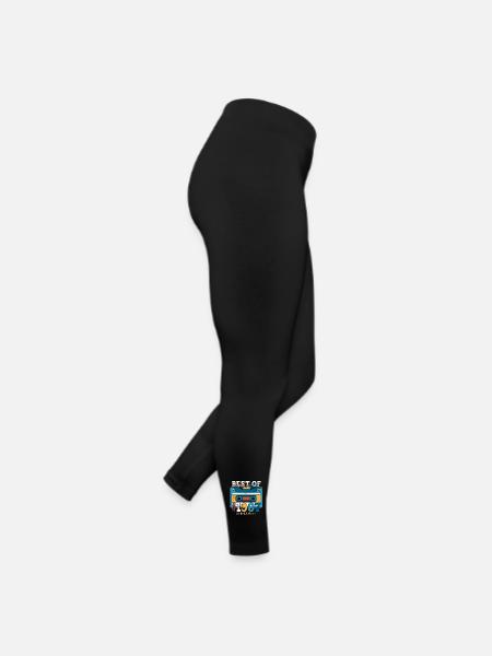 36th Birthday Man Cassette Juin 1987 - Legging en jersey Femme - noir - Droite