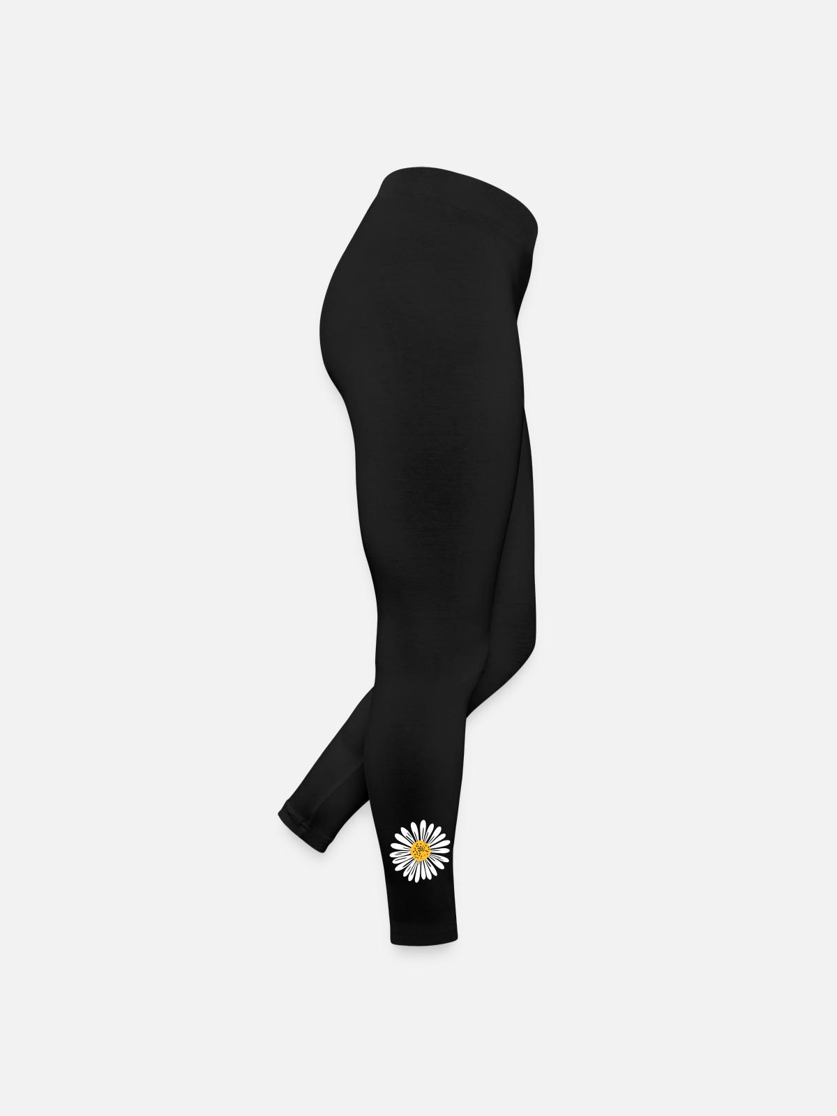 Daisy - Women’s Jersey Leggings - black - Right