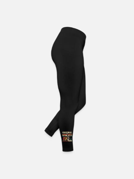 40. Geburtstag Original Juni 1985 Jahrgang 1985 - Frauen Jersey Leggings - Schwarz - Rechts