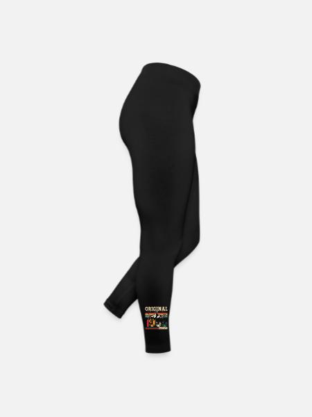 70. Geburtstag Original Juni 1955 Jahrgang 1955 - Frauen Jersey Leggings - Schwarz - Rechts
