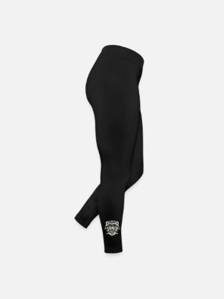 40th birthday man Original April born 1983 - Women’s Jersey Leggings - black - Right