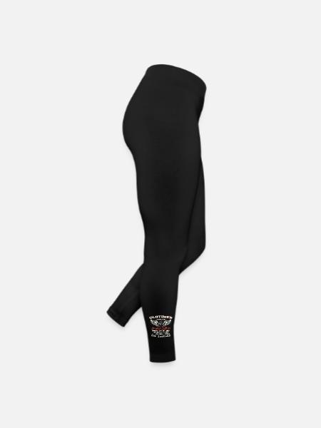 65. Geburtstag Mann Oldtimer Januar Jahrgang 1959 - Frauen Jersey Leggings - Schwarz - Rechts