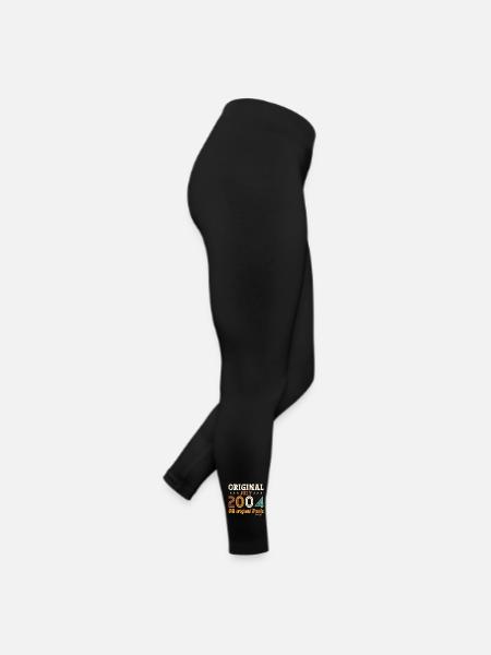 20th Birthday Original July 2004 Vintage 2004 - Women’s Jersey Leggings - black - Right