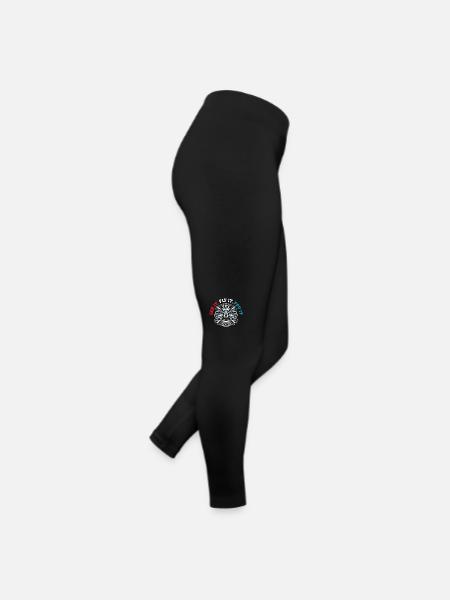 Fpv-drohnenpilot, Ferngesteuerter - Frauen Jersey Leggings - Schwarz - Rechts