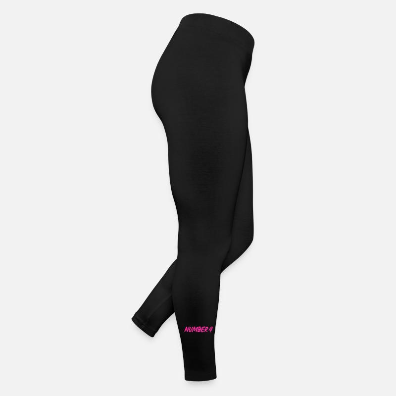 Number 4 - four - fourth - fourth - 4 - number 4 Women’s Jersey Leggings