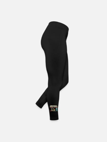 Original May 1954 Vintage 1954 Birthday 1954 - Women’s Jersey Leggings - black - Right