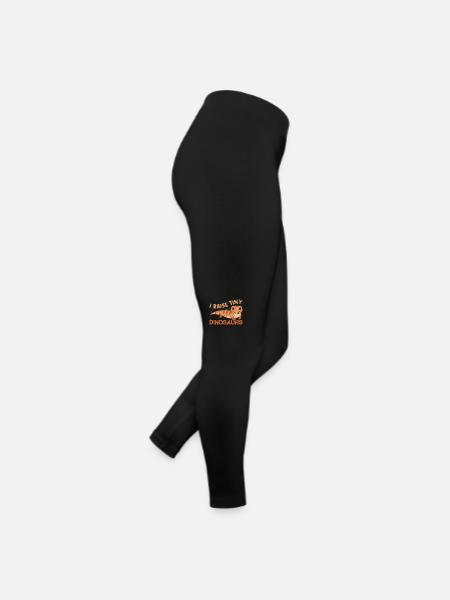 Bluetongue lizard, skink, smooth lizard, blue tongue - Women’s Jersey Leggings - black - Right
