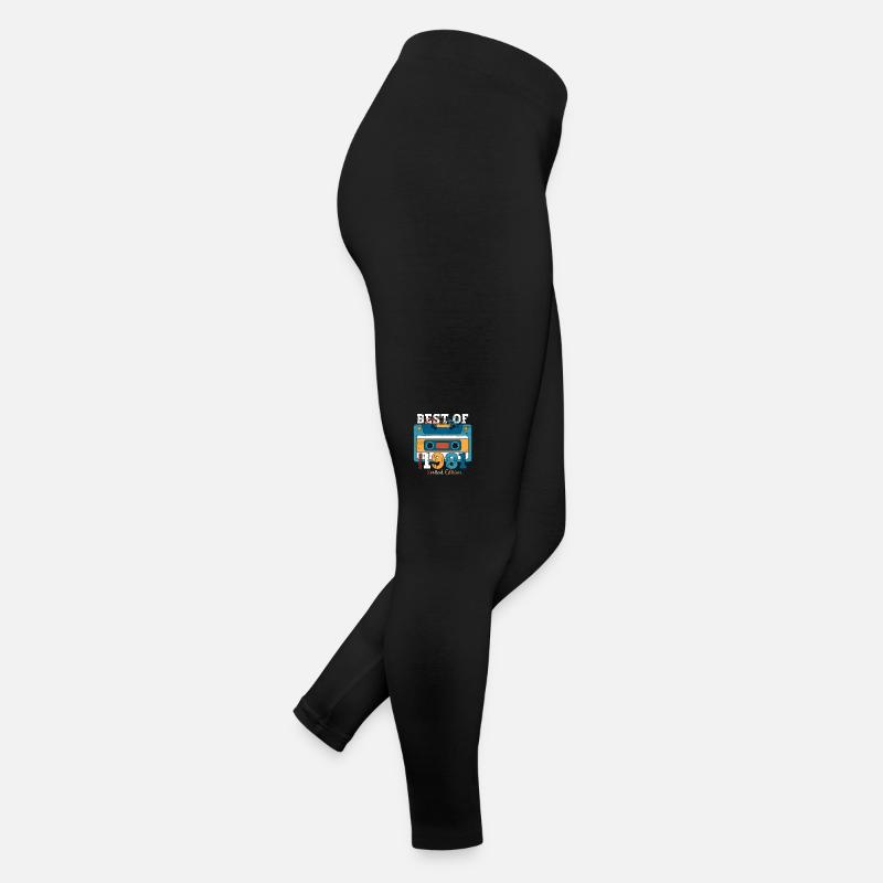42. Geburtstag Mann Oktober Jahrgang 1981 Kassette Frauen Jersey Leggings