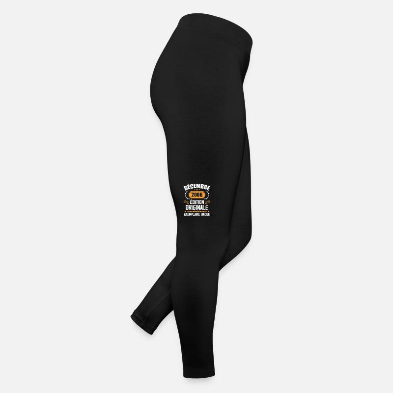 Anniversaire Cadeau Millésime Décembre 2006 - 200 Legging en jersey Femme