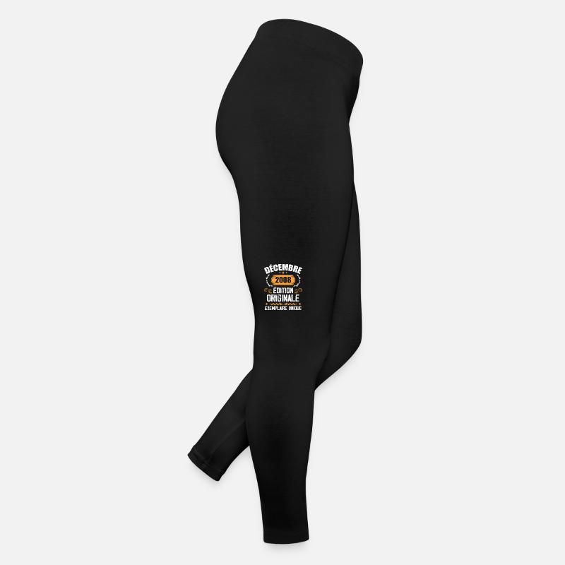 Anniversaire Cadeau Millésime Décembre 2008 - 200 Legging en jersey Femme