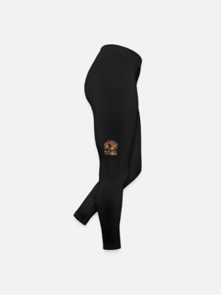 Die Legenden wurden im November 1954 - 1954 geboren - Frauen Jersey Leggings - Schwarz - Rechts