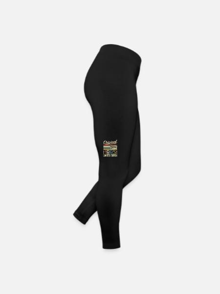 Vintage 1995 Cadeau D'anniversaire Rétro 1995 - Legging en jersey Femme - noir - Droite