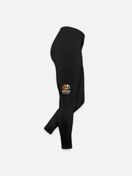 2010 Vintage Cadeau D'anniversaire 2010 Original - Legging en jersey Femme - noir - Droite