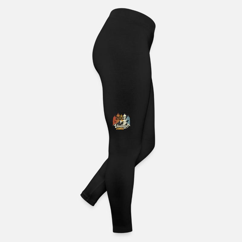 Geburtstag Legenden wurden im Juni 2007 geboren Frauen Jersey Leggings