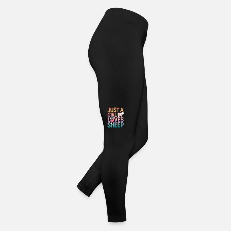 Moutons Éleveur d’ovins Éleveur d’agneaux Legging en jersey Femme